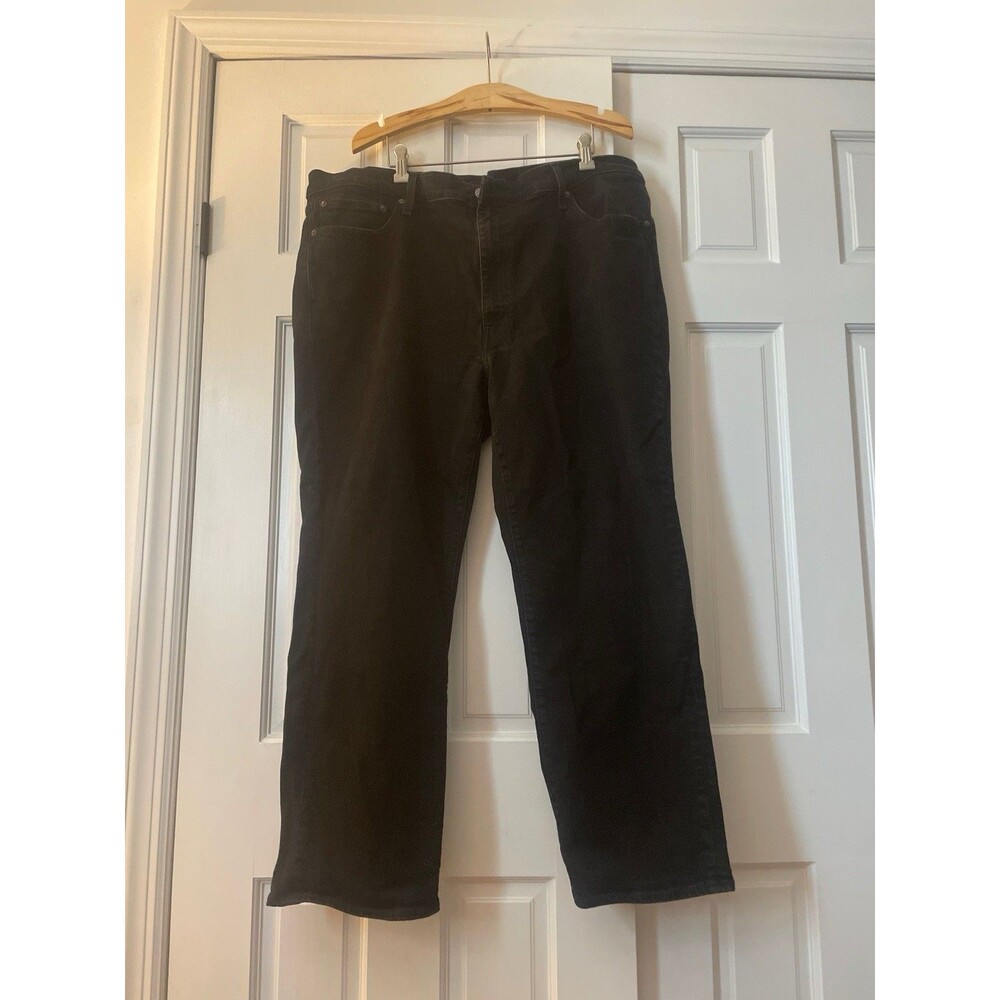 Levi's Premium 541 Men's Athletic Taper Jeans Size 44x30 Black Denim